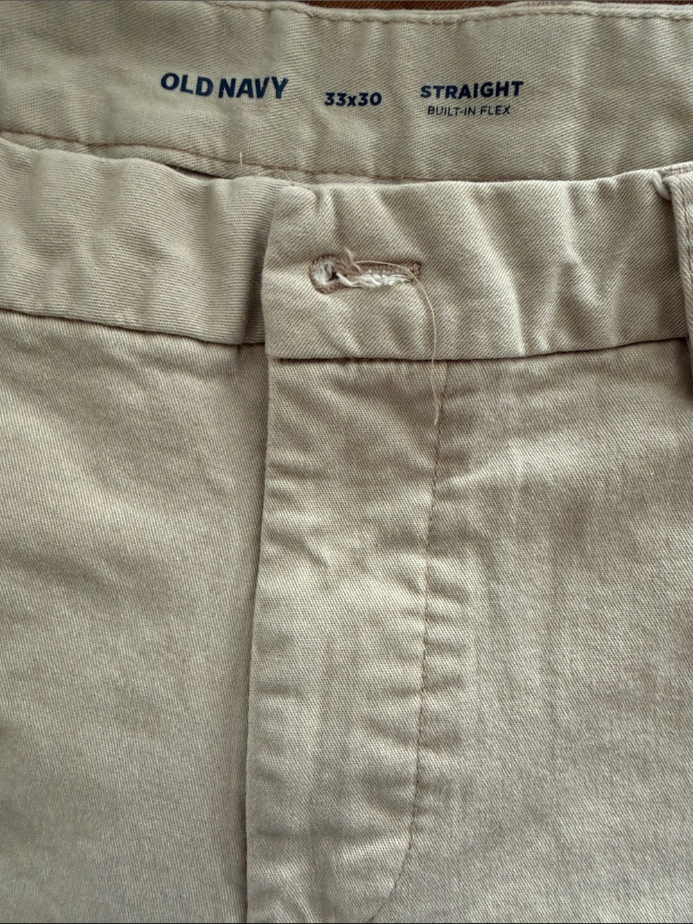 33x30 Old Navy Straight Khaki Pants - Beige/Tan